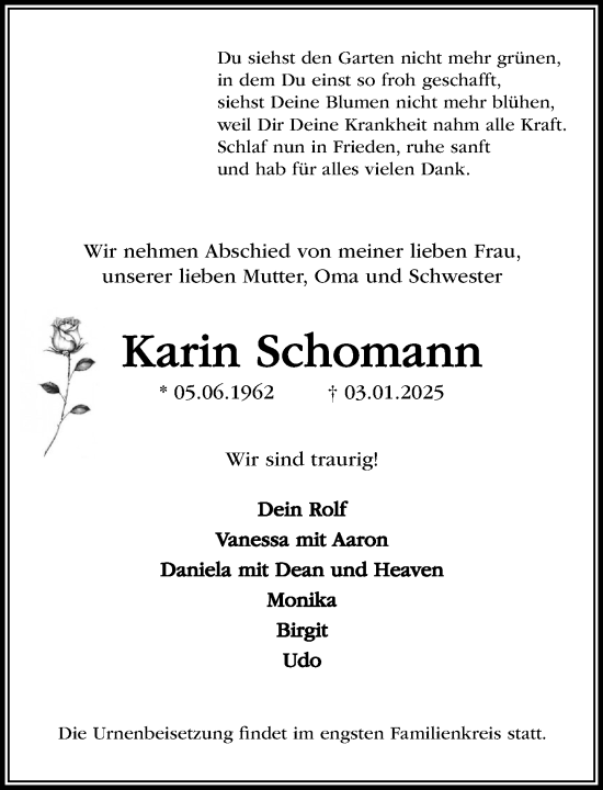 Kondolenzbuch Von Karin Schomann Sh Z Trauer