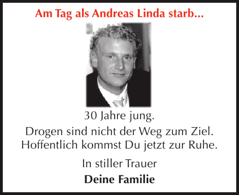  Traueranzeige für Andreas Linda vom 12.10.2013 aus Flensburger Tageblatt