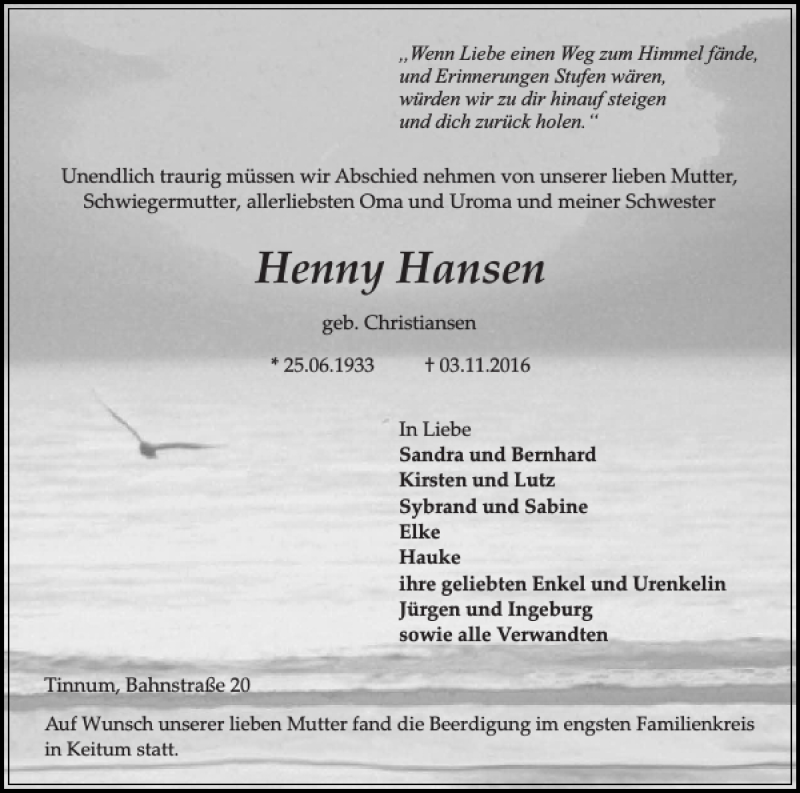 Henny hansen hotsell