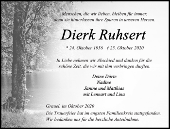 Traueranzeige von im stattgefunden von Landeszeitung