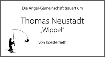 Traueranzeige von Thomas Neustadt von Stormarner Tageblatt